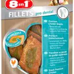 8in1 Best Friend Filetti Dentali PRO Respiro per Cani 80 gr