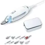Beurer Mp 62 Fresa Per Unghie Professionale Con Dieci Accessori Per Manicure E Pedicure E Luce Led