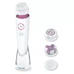 Beurer Spazzola facciale FC 95 Deep Pore Cleansing 4 testine impermeabili con batteria