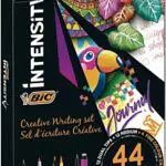 BIC Italia Intensity, Kit Scrittura Creativaet Cancelleria con 4 Colour Change