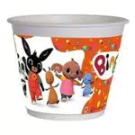 Bicchieri plastica Bing, 8 pezzi