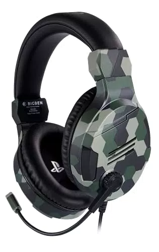 Bigben Cuffie Gaming V3 PS4 PS5 Ufficiale Sony PlayStation