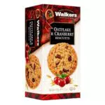 Biscotti Tipici Scozzesi ai Fiocchi d'Avena e Mirtilli Rossi