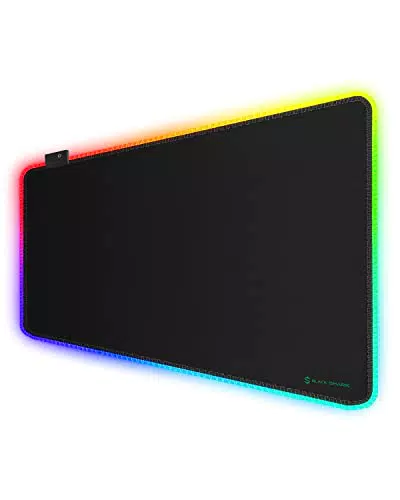 Black Shark Led Tappetino Mouse Gaming 800x300x4 mm