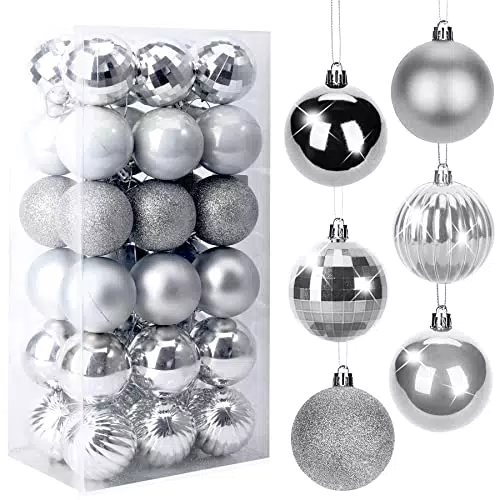 BLAZOR Palline di Natale 60mm/40mm, 6 Stili Per Set