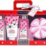 Body & Earth Set Confezione Regalo Donna 4 Pcs, con Gel Doccia