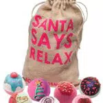 Bomb Cosmetics, confezione regalo in juta fatta a mano con bombe da bagno