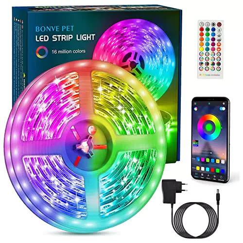 Bonve Pet Striscia Leded Striscia 6 Metriuci Led rgb 5050