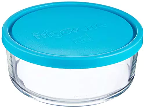 Bormioli Frigoverre 15, Contenitore in vetro, Trasparente/Blu