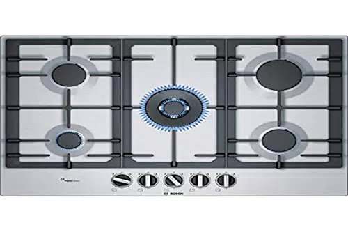 Bosch Elettrodomestici PCQ7A5B90 Serie 6, Piano cottura a gas