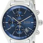 Boss Orologio con Cronografo al Quarzo da Uomo con Cinturino in Acciaio Inossidabile Argentato - 1513478
