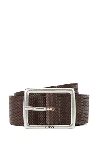 BOSS Rudolf-CV_Sz35_EMB Cinturaarrone Scuro, 110 cm Uomo