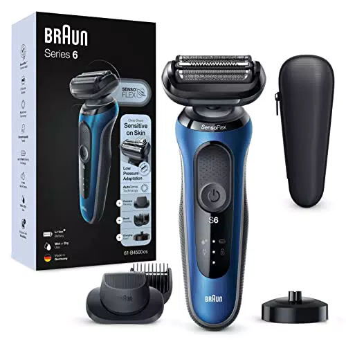 Braun Series 6 Rasoio Elettrico Uomo, Regolabarba EasyClick