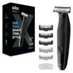 Braun Series XT3 Rasoio Elettrico Barba Con Rifinitore per Depilazione Uomo