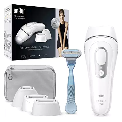 Braun Silk-expert Pro 3 Epilatore Luce Pulsata, Alternativa al Laser