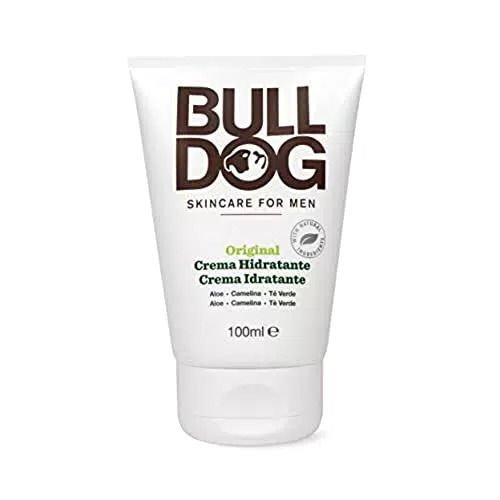 Bulldog Original Moisturiser - Crema Viso Uomo - Idratante per il Viso - Formula Arricchita con Aloe Vera