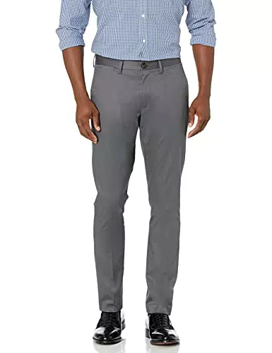 Buttoned Down Pantaloni Chino Skinny Fit, Non Necessitano di Stiratura Uomo