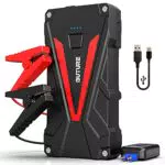 BuTure Avviatore Batteria Auto, 1200A 13800mAh Portatile Avviatore Emergenza per Auto/Moto