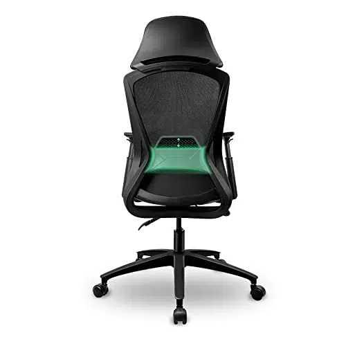 BYRORAS Sedia da ufficio ergonomica, portata massima 150 kg