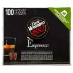 Caffè Vergnano Èspresso1882, Intenso - 100 Capsule Compatibili Nespresso