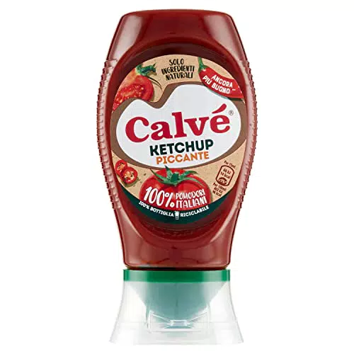 Calvé Ketchup Piccante Top Down da 250 ml