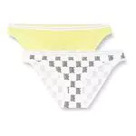 Calvin Klein 2Pk Intimo Stile BikiniALIENT Green/ CKONE_White
