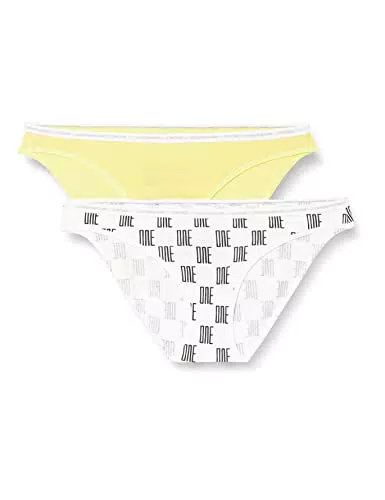 Calvin Klein 2Pk Intimo Stile BikiniALIENT Green/ CKONE_White