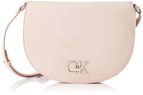 Calvin Klein Borsa da Sella da Donna, colore rosa