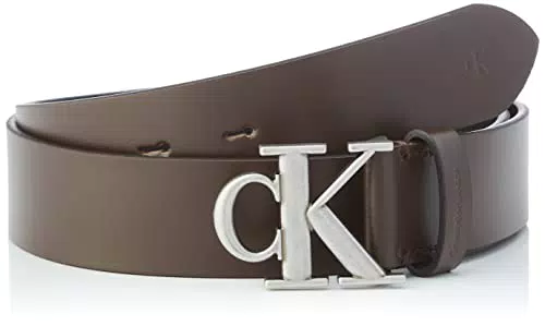 Calvin Klein Jeans Round Mono Plaque Belt 35MM Cintura