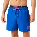 Calvin Klein Km0km00702 Doppia Cintura, Cobalt