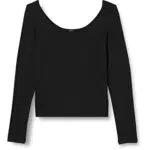 Calvin Klein L/S Crew Neck Camicia, Black