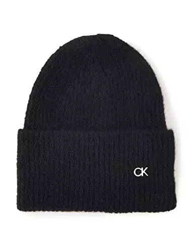 Calvin Klein Lux Berretto in Lana Cappello Lavorato a Maglia