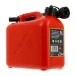 Cartec 506022 Tanica Omologata Carburanti, Rosso, 5 Litri