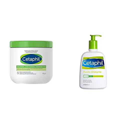 Cetaphil, Crema Idratante Viso e Corpo, Idratazione intensa per 48 ore