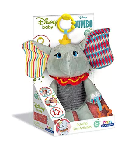 Clementoni 17297 Disney Dumbo First Activities Plush