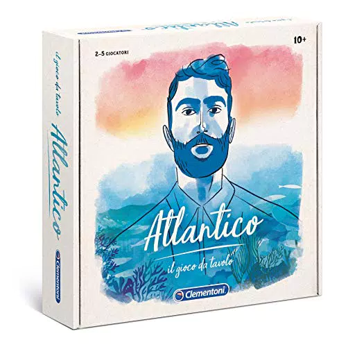 Clementoni - Gioco da Tavolo - Atlantico, Marco Mengoni
