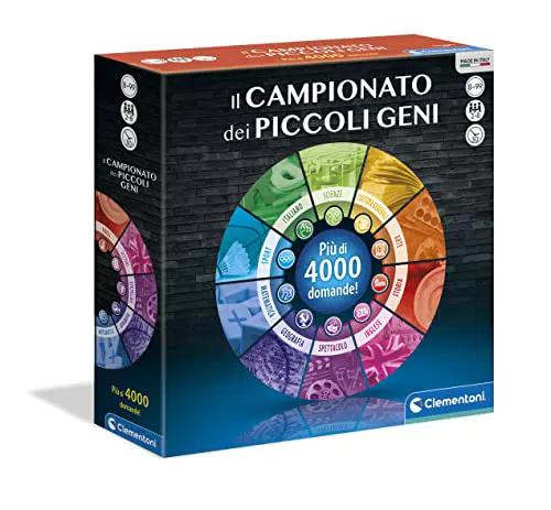 Clementoni - Il Campionato dei Piccoli Geni New Edition Gioco Da Tavolo Colore Multicolore