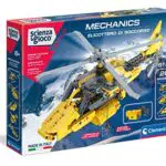 Clementoni- Laboratorio di Meccanica-Elicottero-Set Costruzioni -Made in Italy