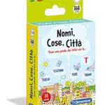 Clementoni- Nomi, Cose, Città Gioco da Tavola, 7 - 99 anni