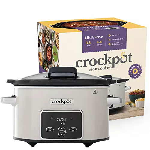 Crockpot Pentola per Cottura Lentalow Cooker, 3.5 litri
