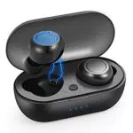 Cuffie Bluetooth 5.0, Cuffie Wireless Impermeabili IPX5icrofono con Cancellazione del Rumore Integrato