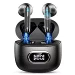 Cuffie Bluetooth, Auricolari Bluetooth 5.3 con Mic Stereo