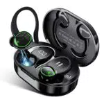 Cuffie Bluetooth Sport, AOTONOK Cuffie Bluetooth 5.3 con Mic 40 Ora