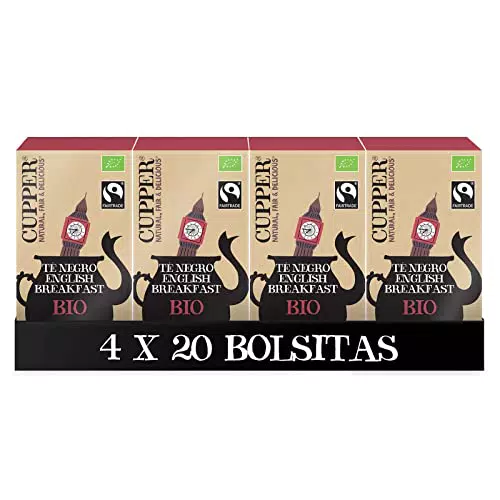 Cupper Tè Nero English Breakfast Biologico Fairtrade