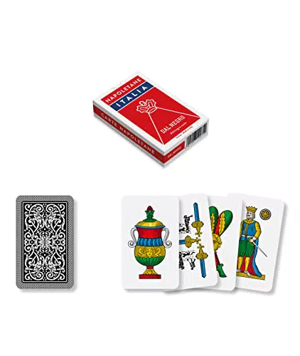 Dal Negro 10071 - Napoletane Italia Carte da Gioco Regionali