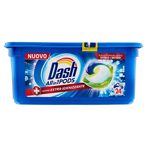 Dash Detersivo Pods, All in 1, 24 x 28g