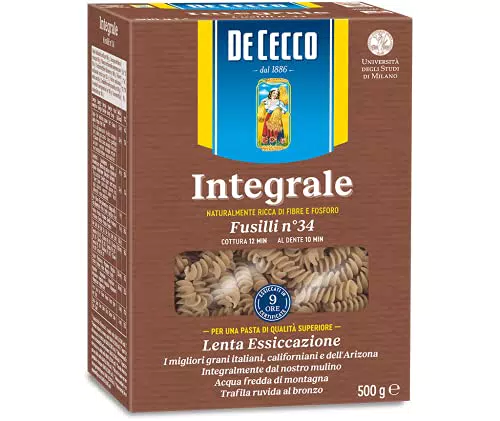 De Cecco Pasta Integrale Fusilli - 500 g
