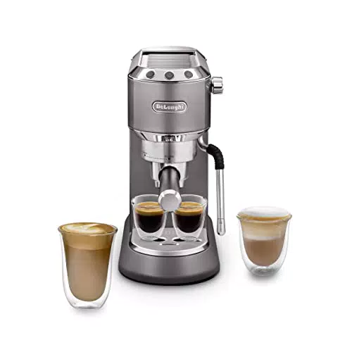 De'Longhi Dedica Arte EC 885.GY Macchina da Caffè Espresso Manuale e Cappuccino