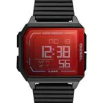 DIESEL Chopped Digital Orologio da uomo, misura cassa 38 mm in acciaio inossidabile