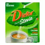 Dietor - Mydietor Cuor Di Stevia Dolcificante Naturale Con Estratto Di Stevia 0 Kcalenza Glutine - Astuccio Da 30 Bustine